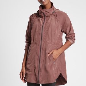 Athleta Women Drip Drop Jacket Hearth Rose